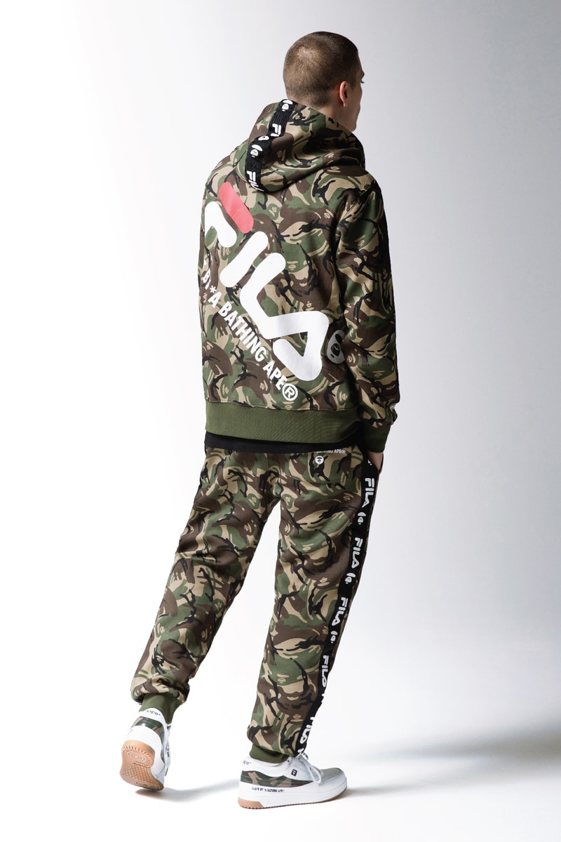 AAPE BY A BATHING APE® x FILA 炮製矚目聯乘作