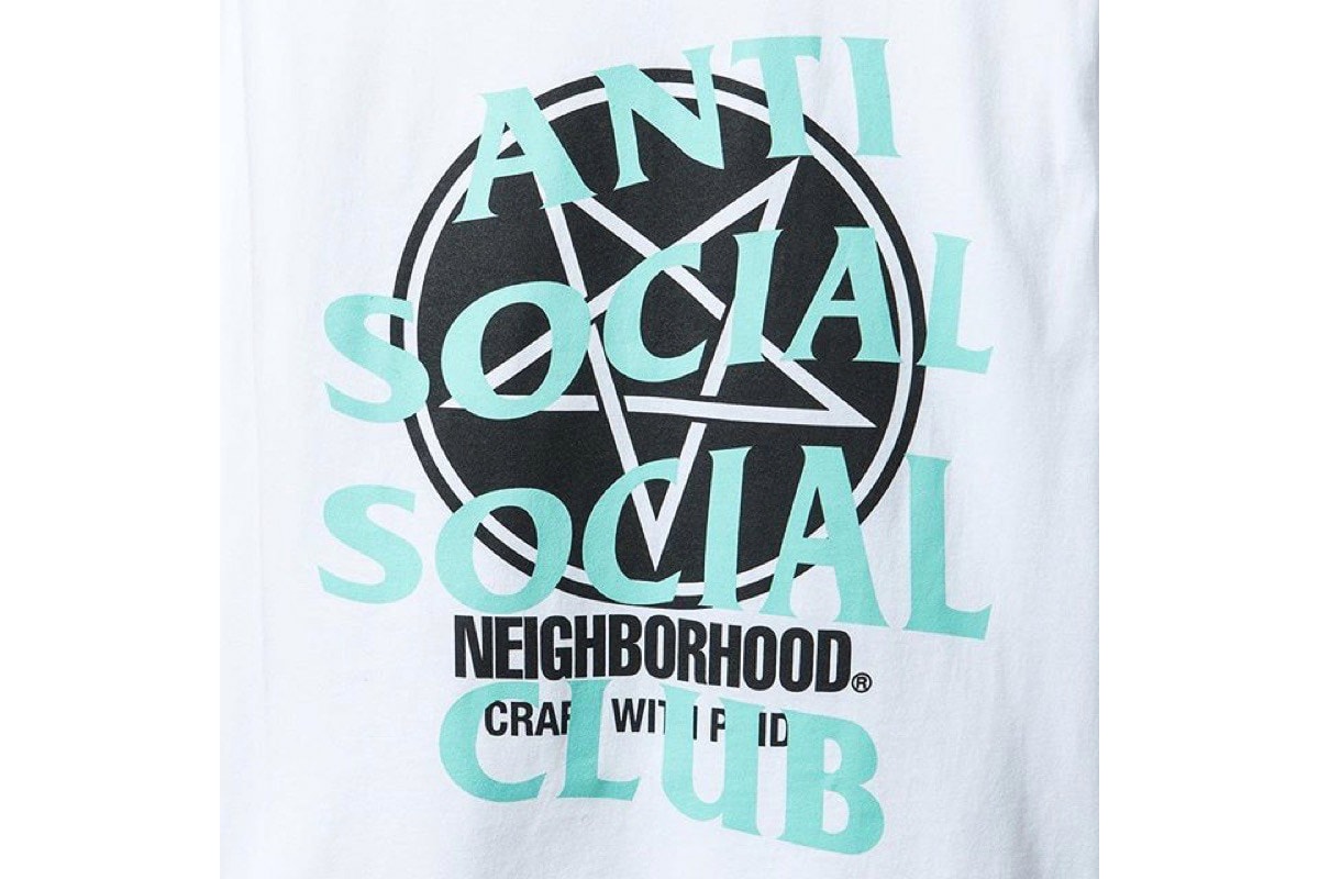 NEIGHBORHOOD x Anti Social Social Club 別注 T-Shirt 上架情報公開！