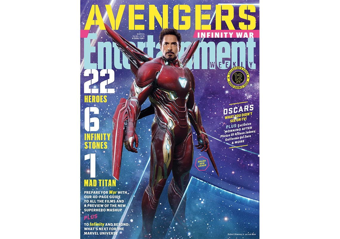 Robert Downey Jr. 接受訪問時稱《Avengers: Infinity War》將有角色會犧牲