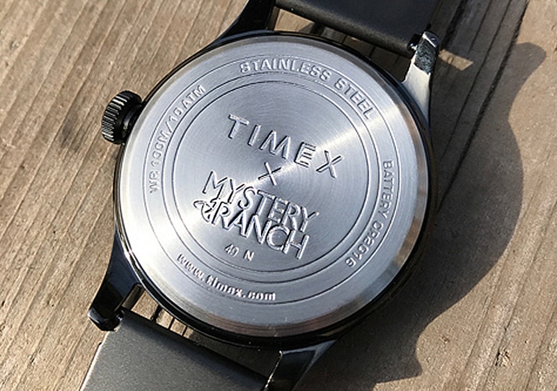 TIMEX x MYSTERY RANCH 兩大軍事背景品牌的聯名錶款