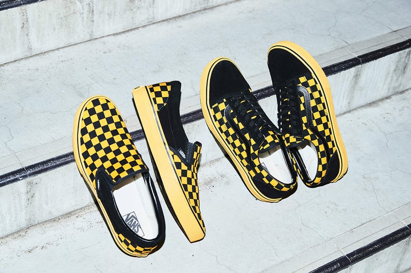 Vans x californiadept. 別注黃調 Checkerboard 系列鞋款快將上架