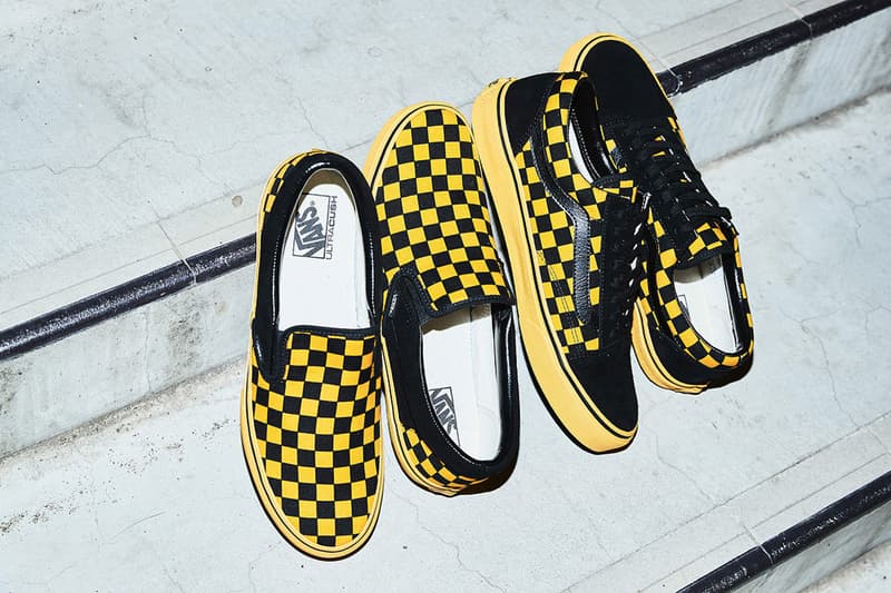 Vans x californiadept. 別注黃調 Checkerboard 系列鞋款快將上架