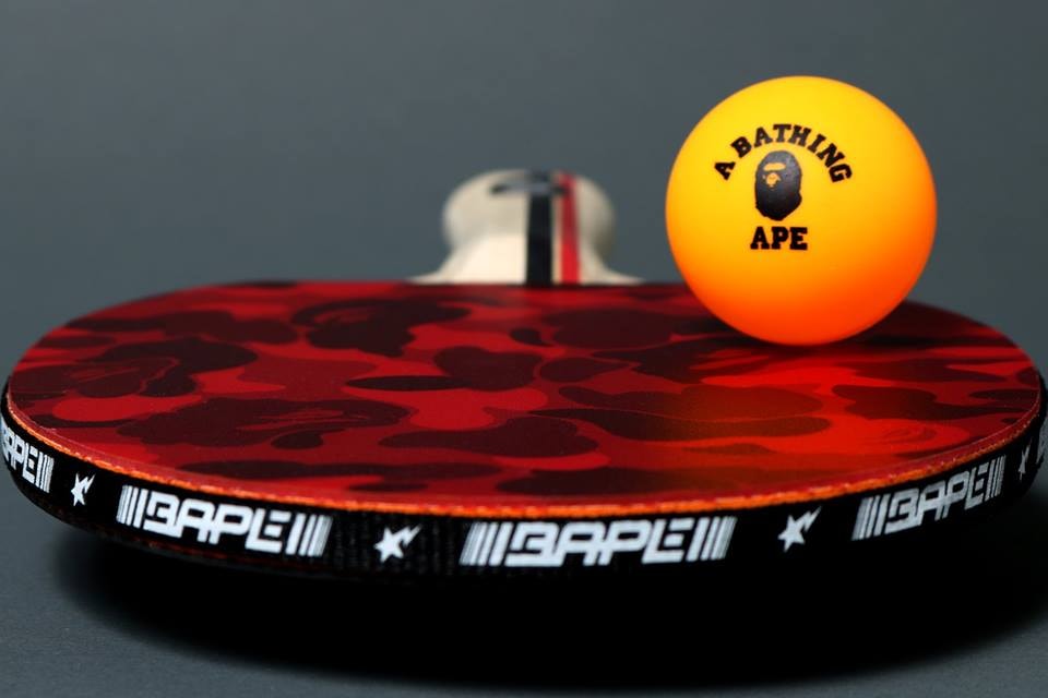 A BATHING APE® 本周推出 ABC Camo 乒乓球套裝