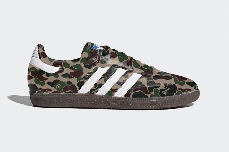 A BATHING APE® x adiads Samba 最新聯乘預覽圖曝光！？