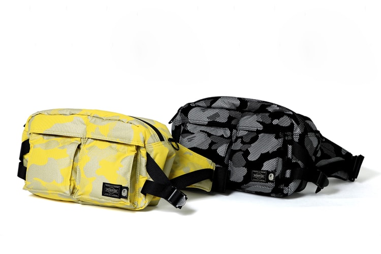 A BATHING APE® x PORTER 反光之迷彩「Reflection Camo」注入