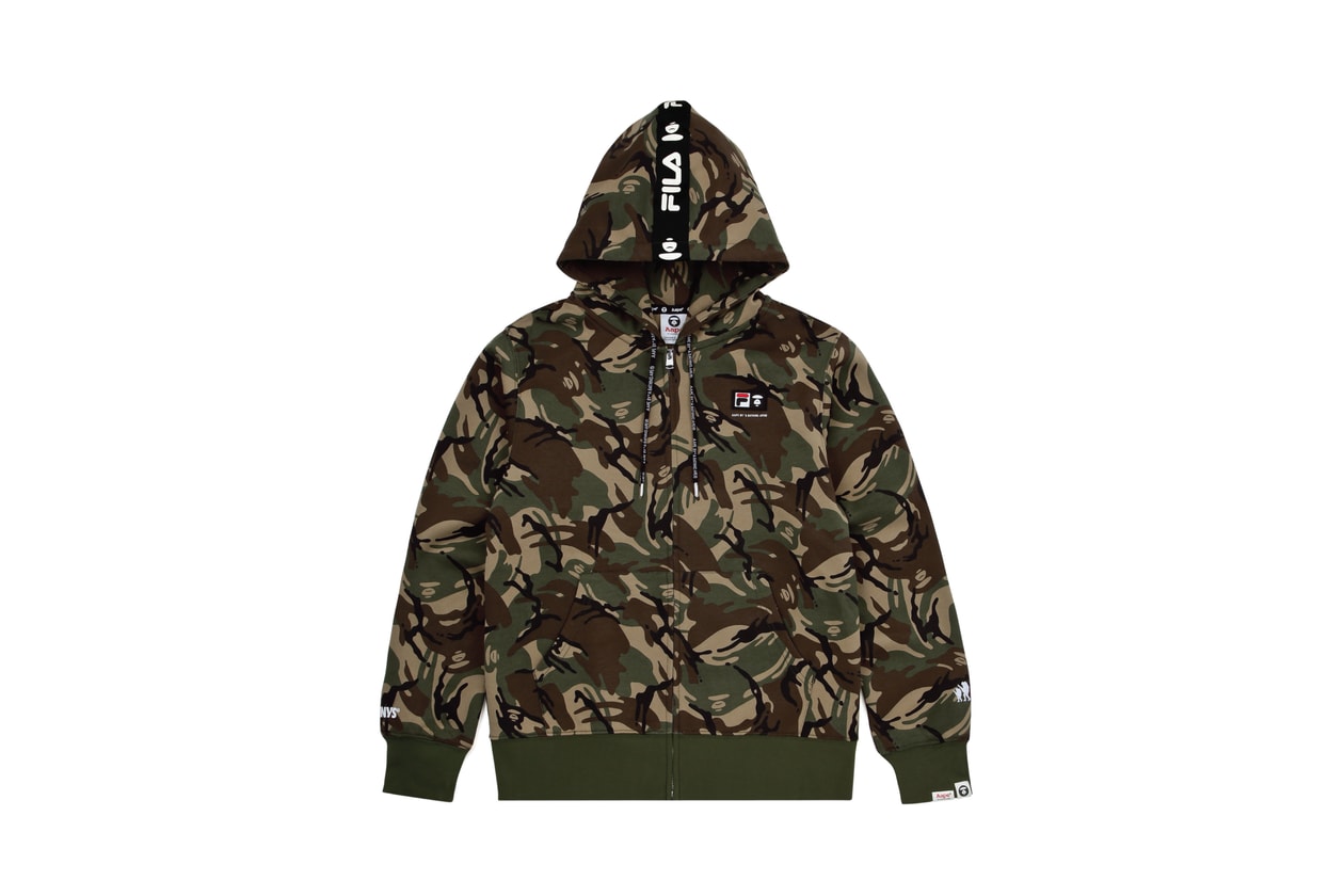 AAPE BY A BATHING APE® x FILA 炮製矚目聯乘作