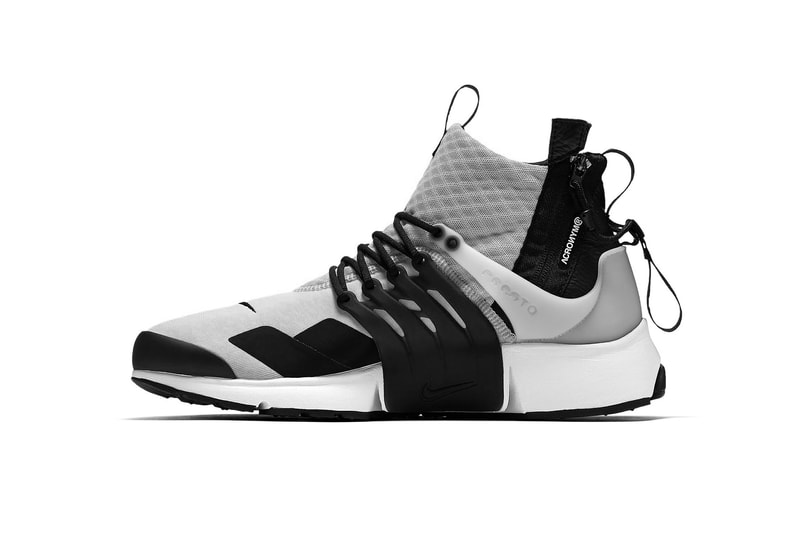 2018 新版 ACRONYM x NikeLab Presto Mid 兩款最新配色曝光