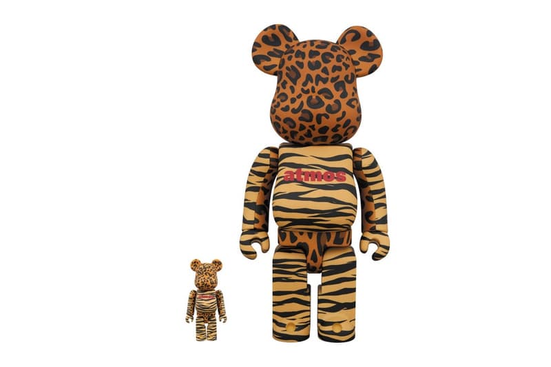 atmos x Medicom Toy 聯乘 BE@RBRICK「Animal」系列