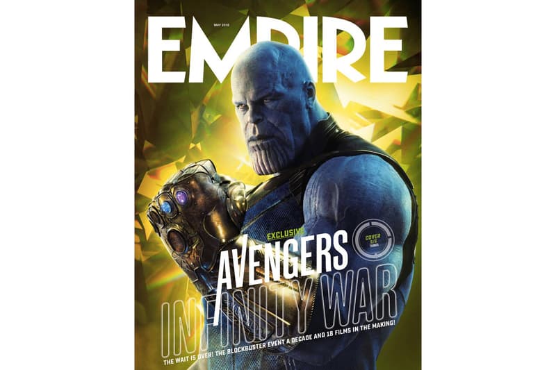 Thanos 獨霸 −《Avengers: Infinity War》登上《Empire》最新封面