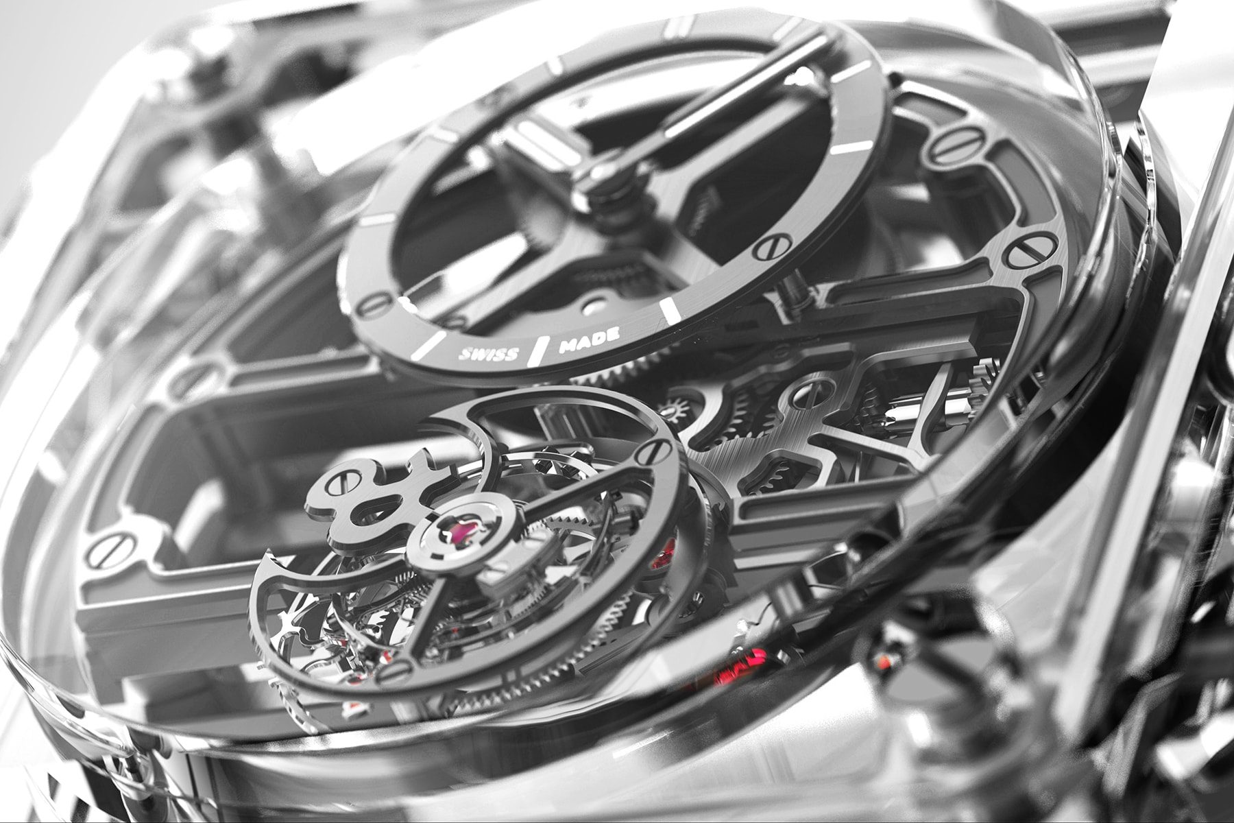 Bell & Ross 發佈全新 BR-X1 Skeleton Tourbillon Sapphire 腕錶