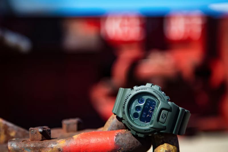 Casio G-SHOCK 推出 DW-6900 別注軍事系列