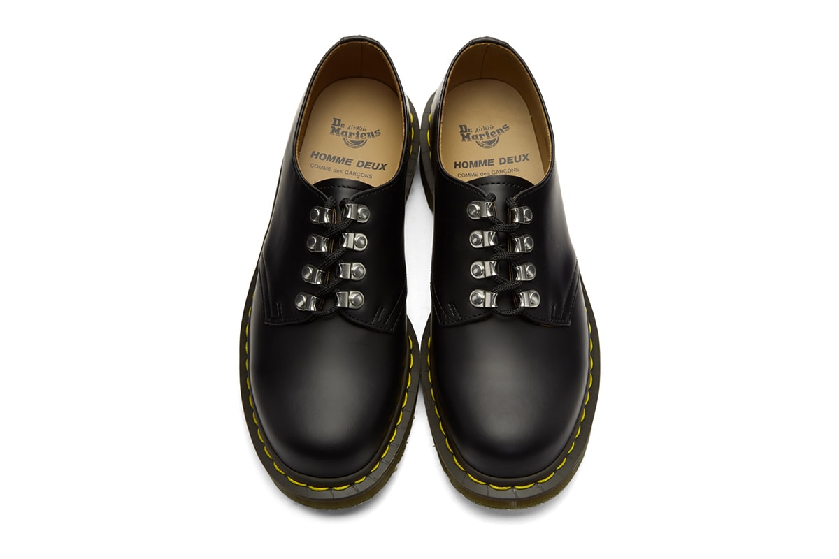 COMME des GARÇONS HOMME DEUX x Dr. Martens 推出別注聯名 1861 鞋款
