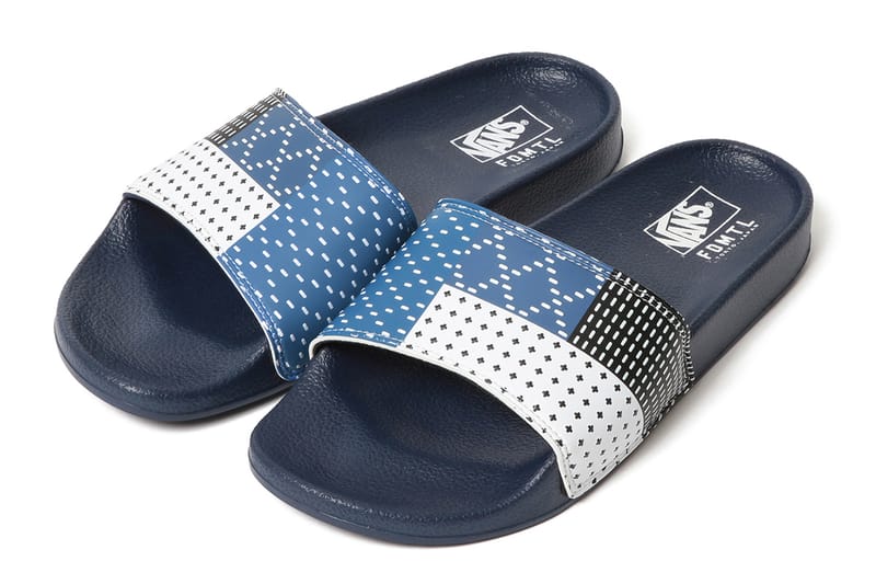 FDMTL x Vans 帶來全新拼布圖案拖鞋系列