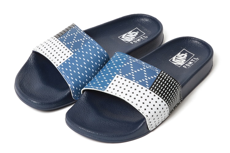 FDMTL x Vans 帶來全新拼布圖案拖鞋系列