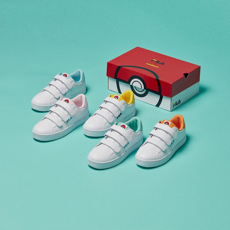 《Pokémon》x FILA Court Deluxe Low-Top 聯乘系列登場