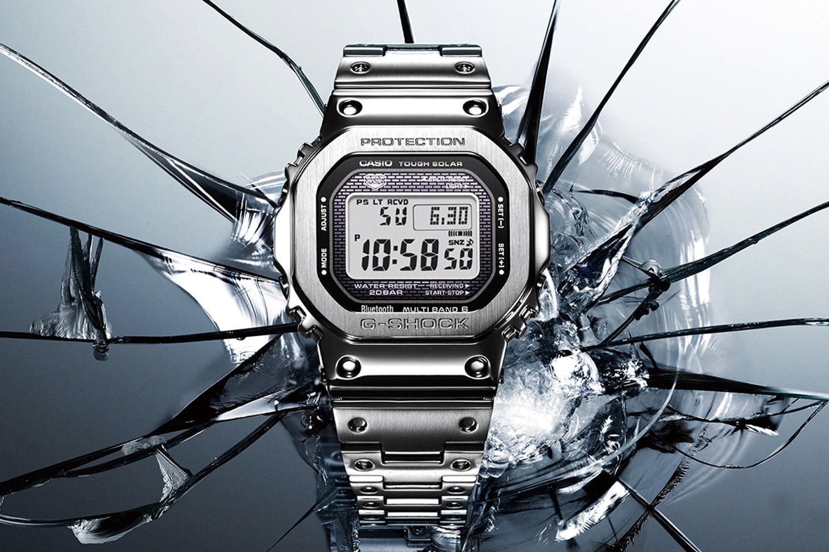 鋼の進化！G-Shock 元祖 DW-5000 不繡鋼錶殼變奏