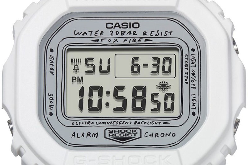 G-Shock x ⻑場雄別注錶款「DW-5600YU」香港入手情報
