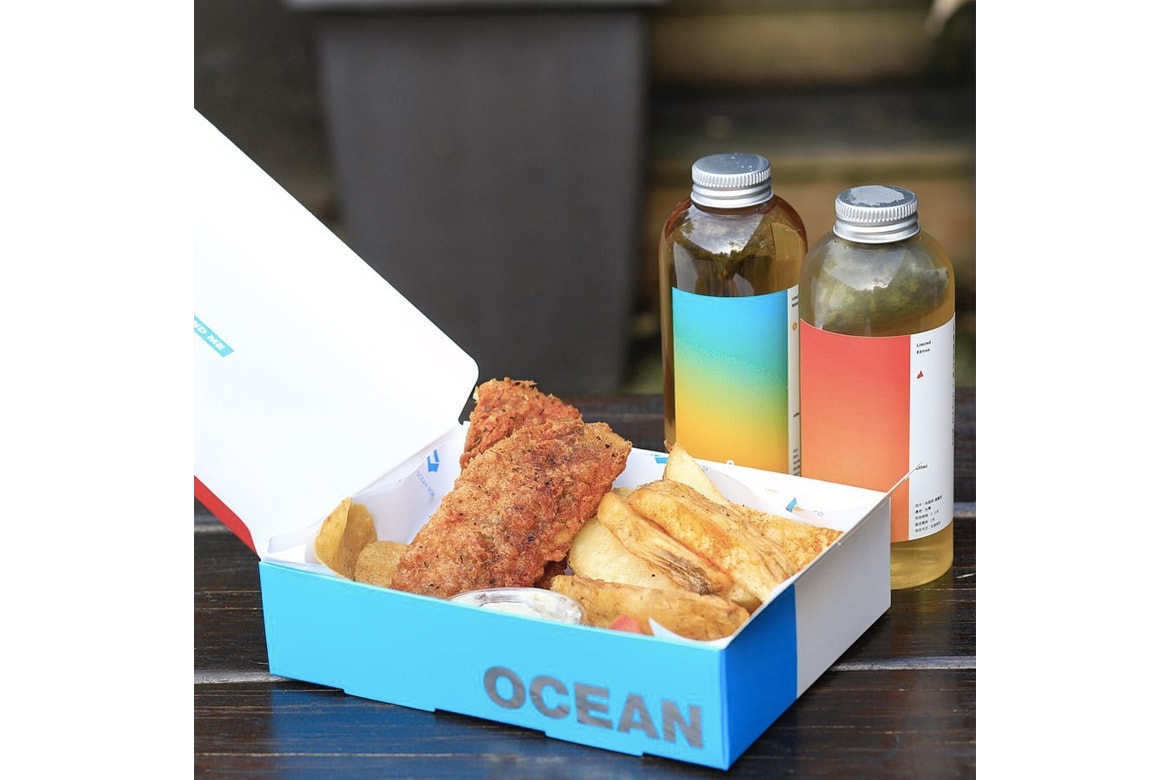 HYPEBEAST Eats... 專屬台灣風味的「Fish & Chips」店舖 OCEAN BOX 進駐台北華山
