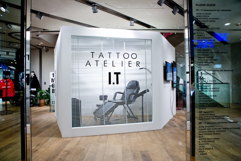 I.T Tattoo Atelier 紋身期間限定店開催