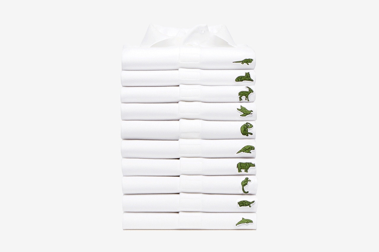 Lacoste 推出「Save Our Species」慈善限量 Polo 衫系列