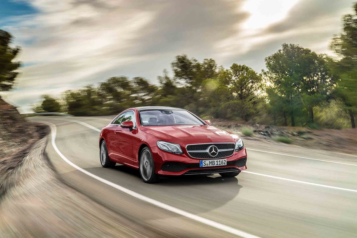 Mercedes Benz E300 Coupe 初戰五連髮夾彎