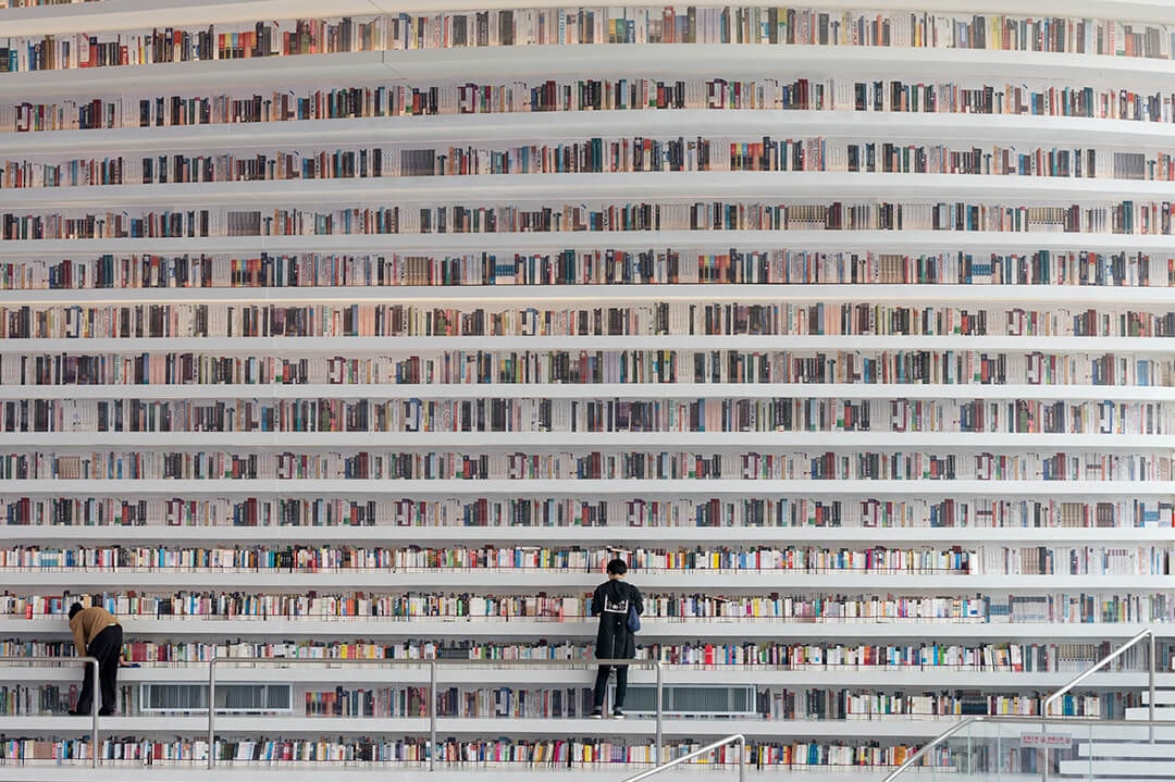 走進全球最美的圖書館 - 天津濱海之眼