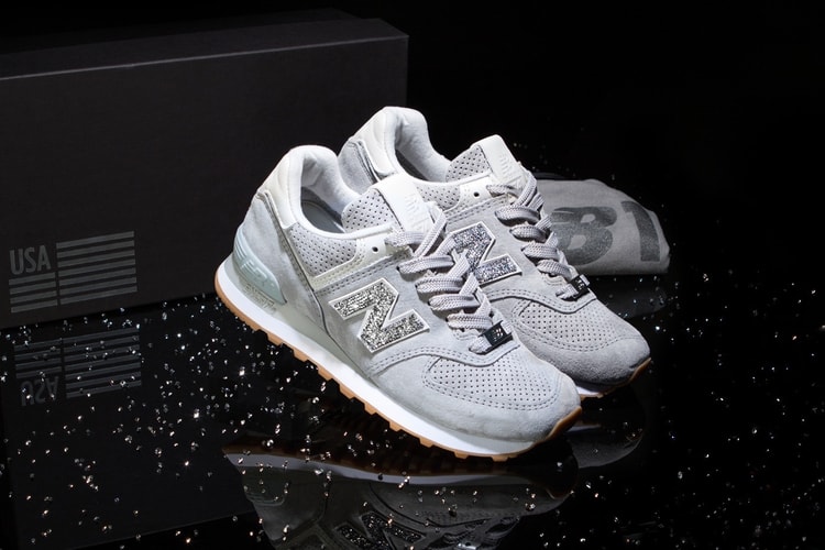 New Balance 為經典 574 推出 Swarovski 水晶定製版本
