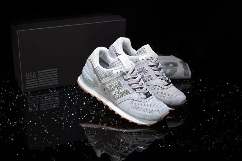 New Balance 為經典 574 推出 Swarovski 水晶定製版本