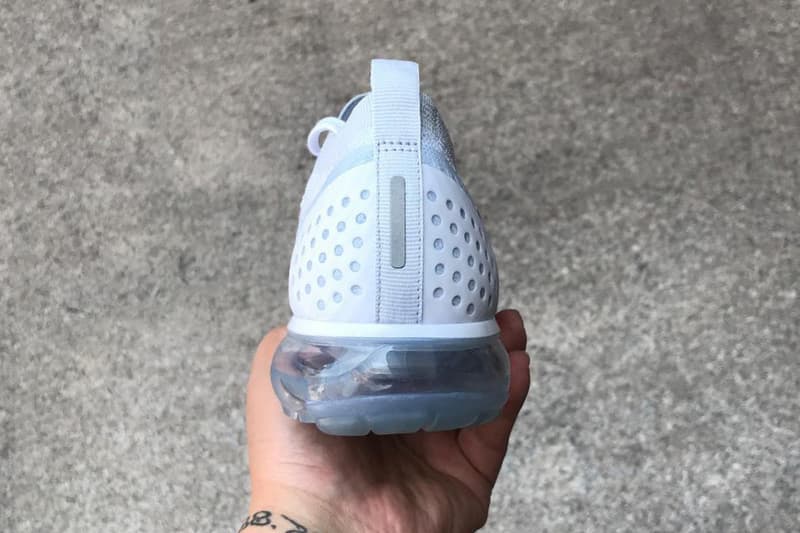 Nike Air VaporMax Flyknit 2.0 全白配色最新諜照釋出