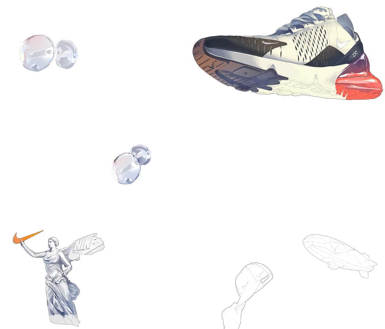 HYPEBEAST 打造 Nike Air Max 瘋狂藝術實驗計劃