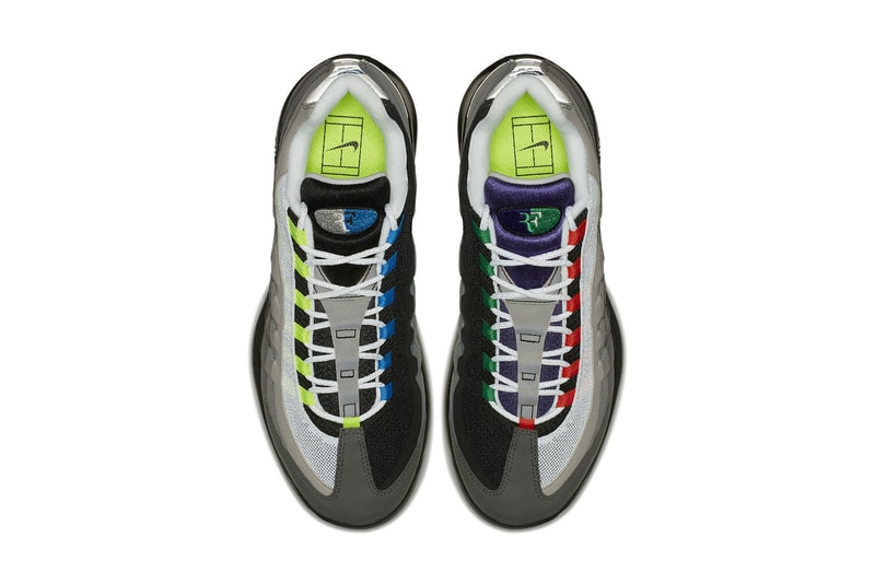 球鞋混合體 - Roger Federer 新款鞋作 NikeCourt Vapor RF X Air Max 95「Greedy」