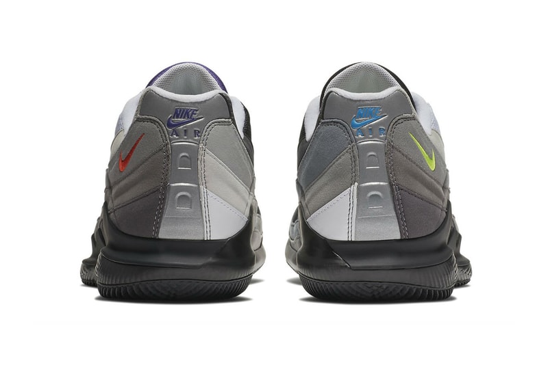 球鞋混合體 - Roger Federer 新款鞋作 NikeCourt Vapor RF X Air Max 95「Greedy」