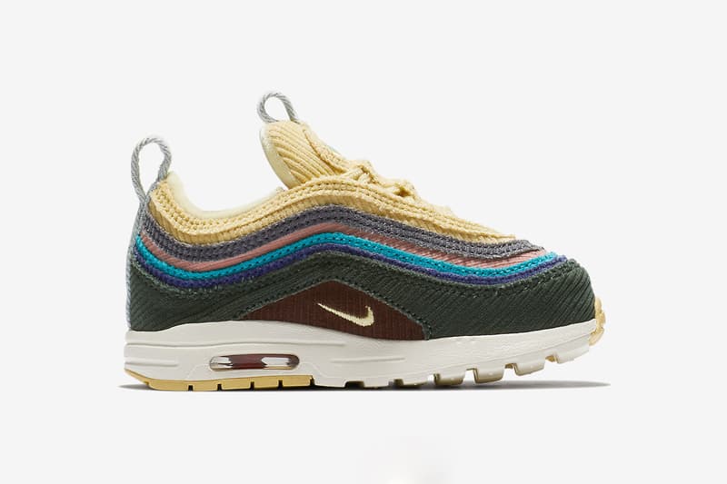 #hypekids: Sean Wotherspoon x Nike Air Max 1/97 童裝版本官方圖片釋出