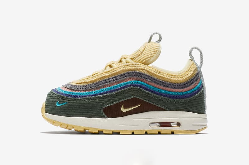 #hypekids: Sean Wotherspoon x Nike Air Max 1/97 童裝版本官方圖片釋出