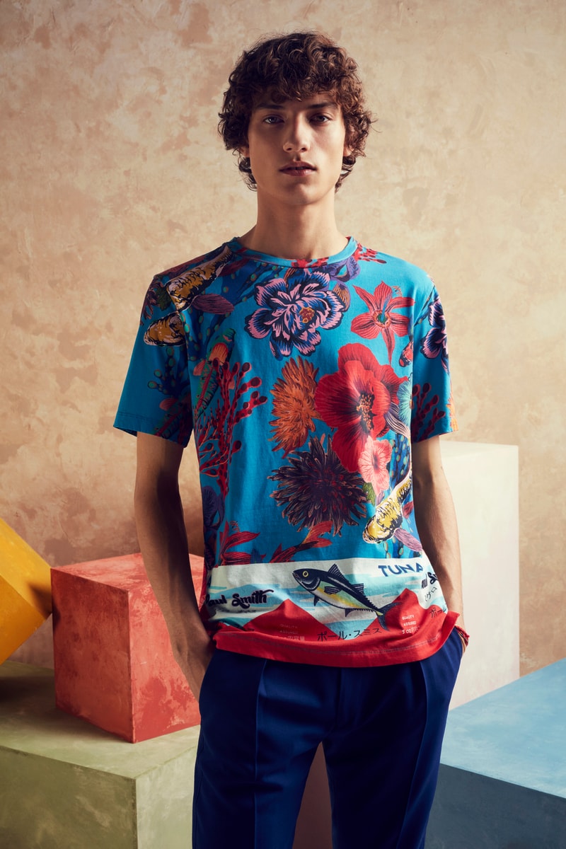 Paul Smith 春夏 2018 注入「日式罐頭魚」印花圖樣