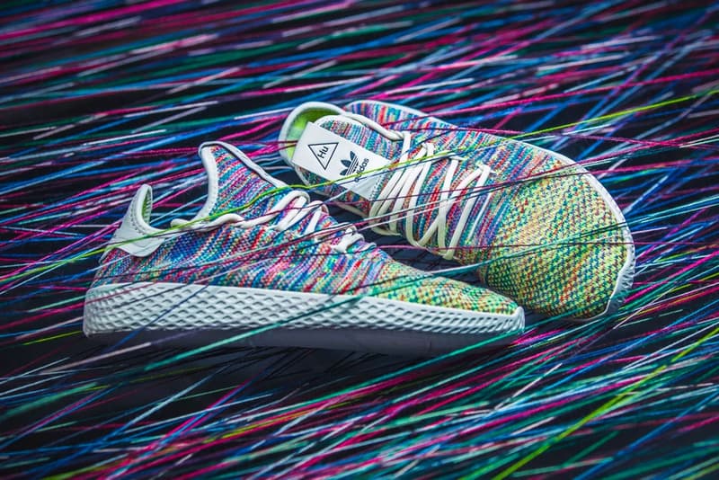 近賞 Pharrell x adidas Originals Tennis Hu「Multicolor & Oreo」聯乘配色