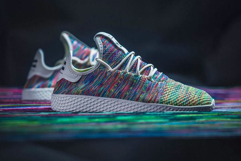 近賞 Pharrell x adidas Originals Tennis Hu「Multicolor & Oreo」聯乘配色