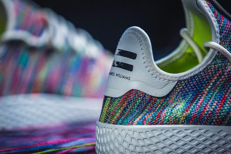 近賞 Pharrell x adidas Originals Tennis Hu「Multicolor & Oreo」聯乘配色