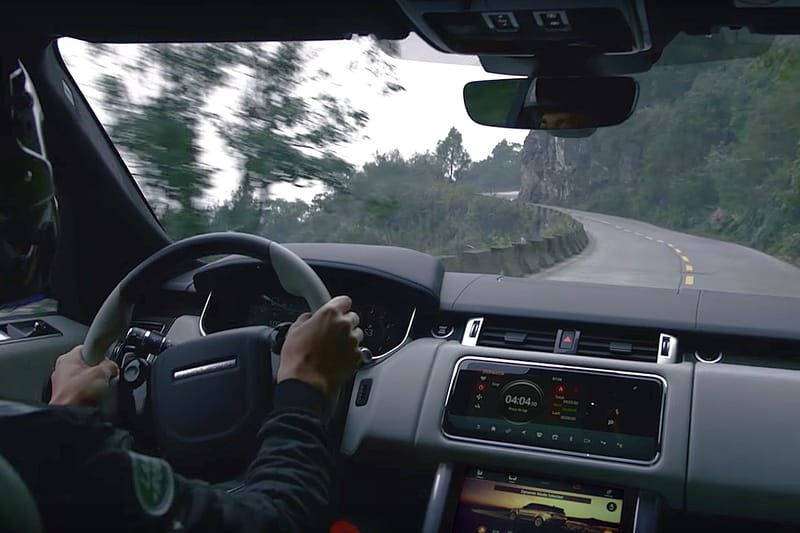 車內視點足本曝光！Range Rover Sport SVR 勇闖張家界 99 彎山路！
