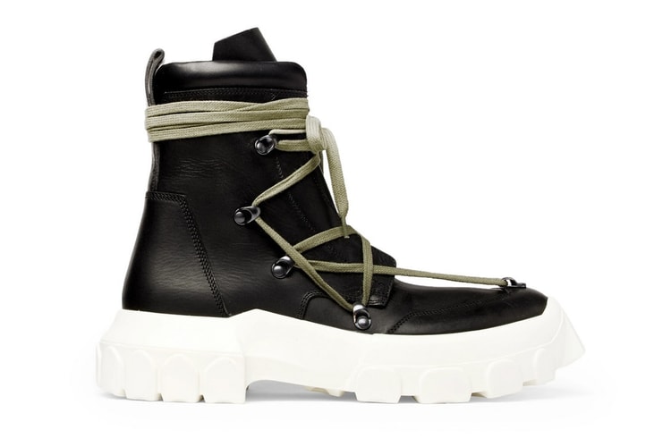Rick Owens 全新暗黑大作「DIRT」Leather Hiking Boot 正式上架