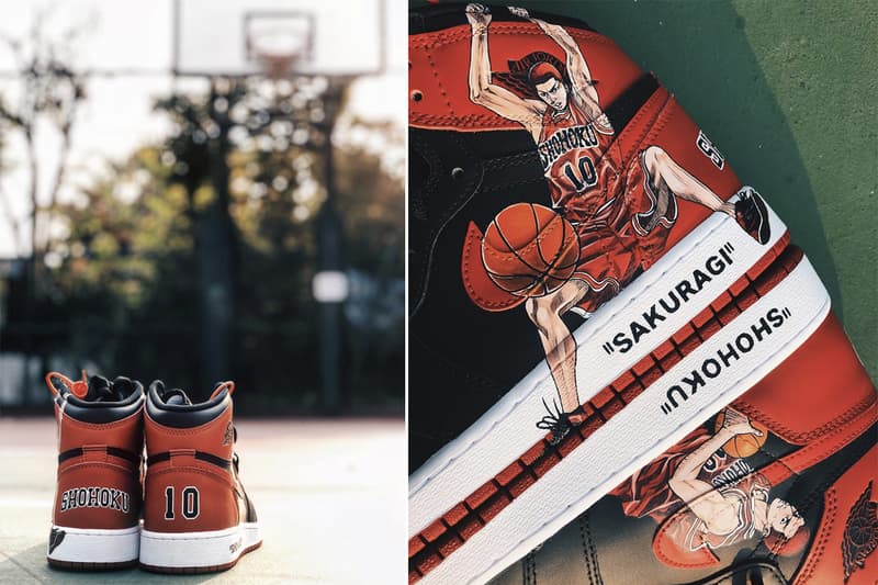 重現經典！《Slam Dunk》x Air Jordan 1「櫻木花道」客製聯乘鞋款