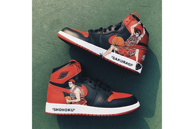 重現經典！《Slam Dunk》x Air Jordan 1「櫻木花道」客製聯乘鞋款