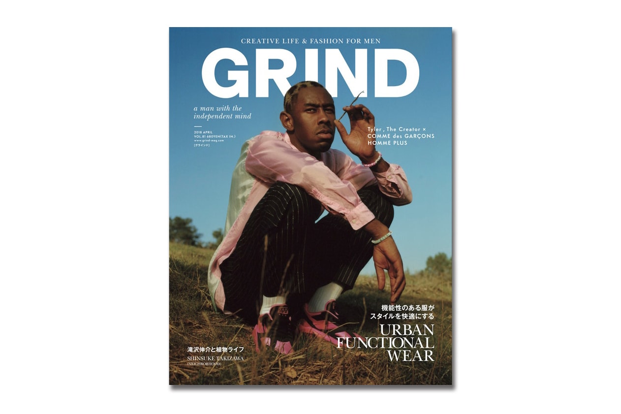 Tyler, The Creator 登上《GRIND》最新一期雜誌封面