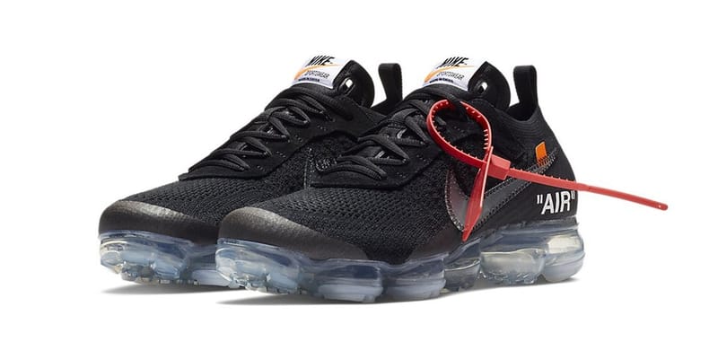 vapormax limited edition off white