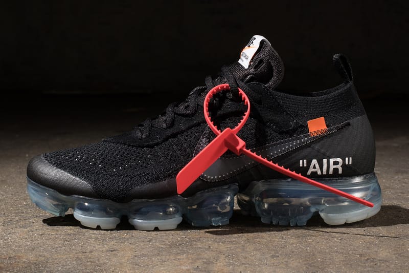 2018 黑色版 Virgil Abloh x Nike Air VaporMax「The Ten」正式開放抽籤登記