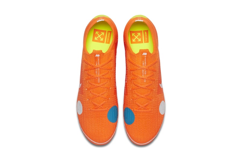 搶先預覽 Virgil Abloh x Nike Mercurial 12 Elite 聯乘足球鞋