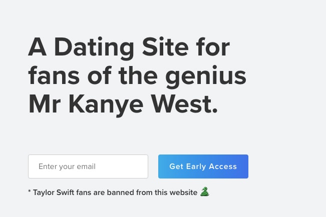 Kanye West 推出全新交友網站 Yeezy.Dating