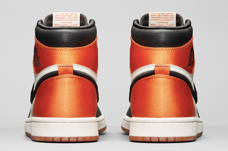 細節高清欣賞！Air Jordan 1「Shattered Backboard」Satin 官方照釋出！