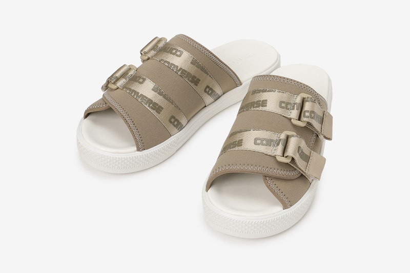 二重鞋底構造－Converse 推出舒適度極高之機能拖鞋 CV SANDAL STRAP