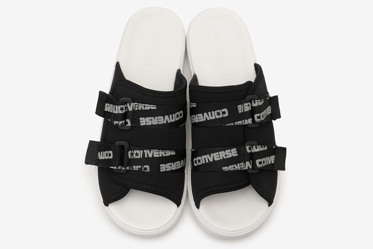 二重鞋底構造－Converse 推出舒適度極高之機能拖鞋 CV SANDAL STRAP